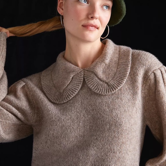 NWT Anthropologie Collared Sweater - Picture 3 of 7